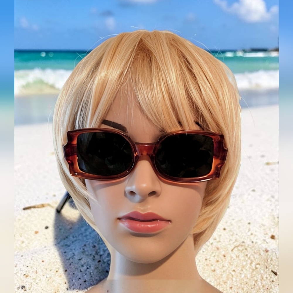 Vintage, Bohemian hippie Tortoise Shell sunglasses, Italy